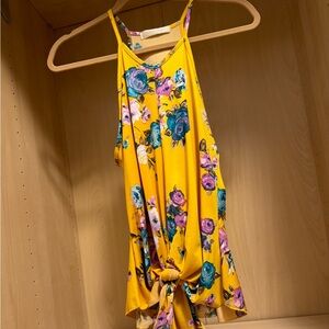 Boutique summer halter tank